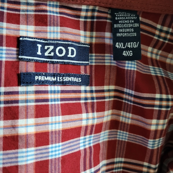 Izod Men's Button Down Shirt Sz. 4XL - Picture 3 of 7